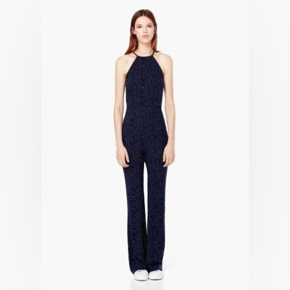 Mango Halter Neck Jumpsuit